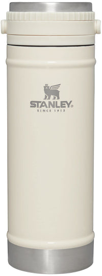 Thumbnail for STANLEY Travel Mug with Integrated French Press 16 oz | 5 Minute Brew, 4 Hours Hot, Leakproof Lid | Mesh Filter for Coffee Grounds | Insulated Stainless Steel Coffee Maker | BPA-Free | Cream Gloss