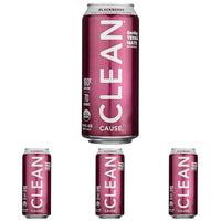 Thumbnail for Clean Cause, Yerba Mate Blackberry Organic, 16 Fl Oz (Pack of 4)