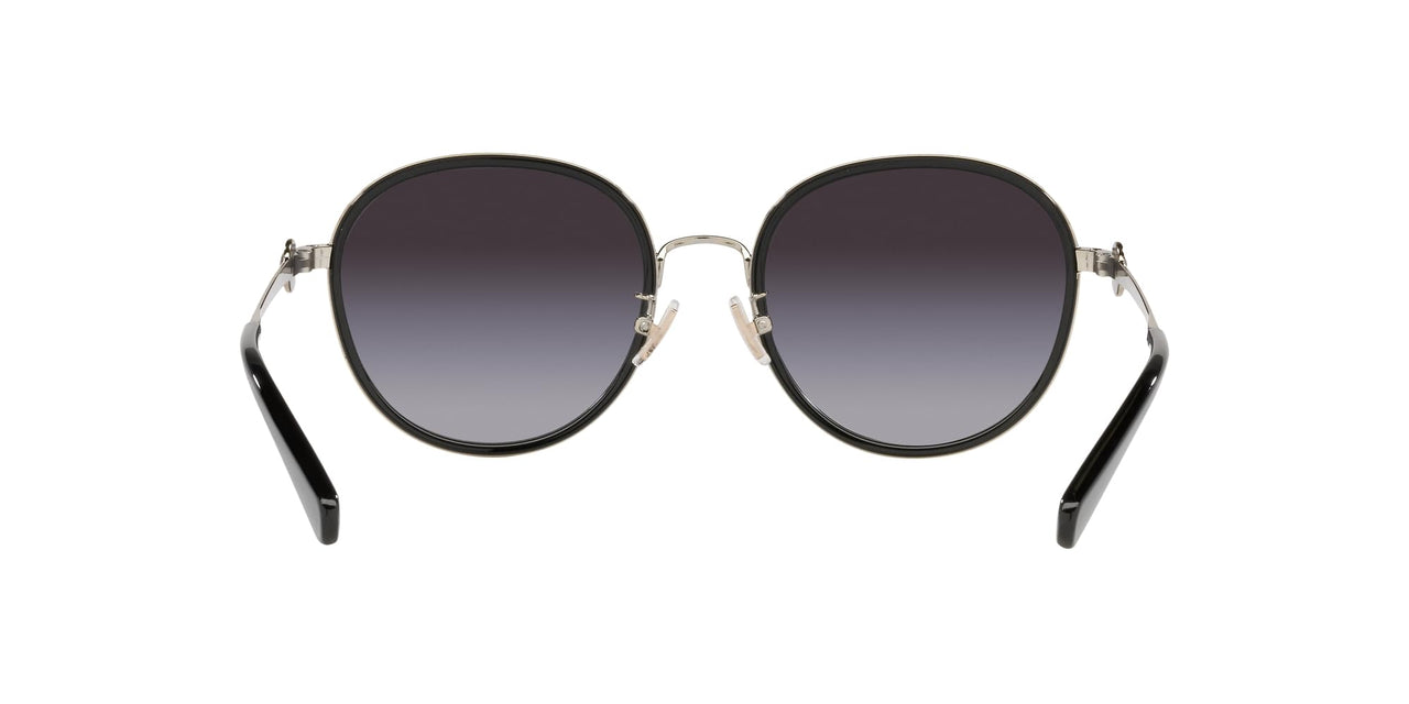 Coach Sunglasses HC 7129 50028G C6179 Black Grey Gradient