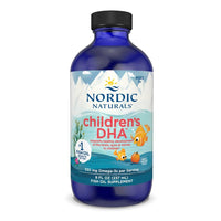 Thumbnail for Nordic Naturals Children’s DHA, Orange - 8 oz for Kids - 530 mg Omega-3 with EPA & DHA - Brain Development & Function - Non-GMO - 96 Servings