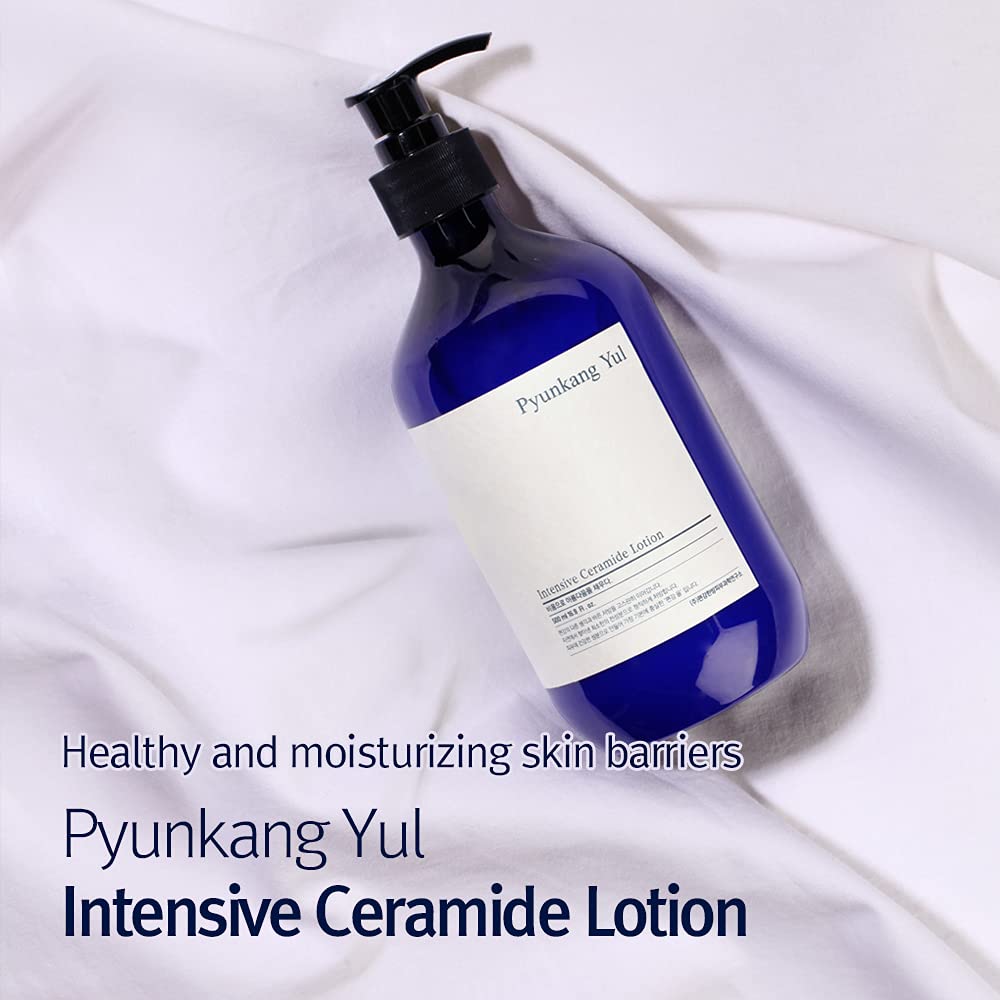 Pyunkang Yul PKY Intensive Ceramide Body Lotion, Non-Greasy, Minimal Ingredients, Zero-Irritation, Korean Skincare (500ml, 16.9 Fl.Oz)