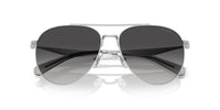 Thumbnail for COACH Sunglasses HC 7169 90013C Shiny Silver/Grey Gradient Polyamide Standard
