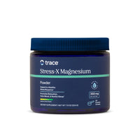 Thumbnail for Trace Minerals Stress-X Magnesium, 350mg - Powder Magnesium Supplement to Support Muscle Relaxation & Recovery - Restful Sleep Support Mineral Supplement - Lemon Lime Flavor, 7.9 oz (50 Servings)