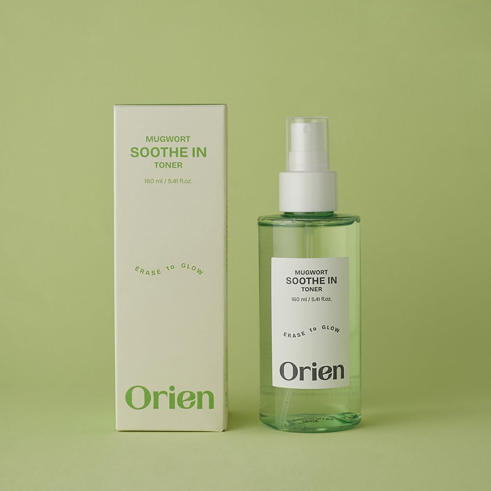 Orien Mugwort Soothe in Toner 5.41 fl.oz. 160ml ㅣpH5.5 Calming, Soothing, Hydrating Spray Toner