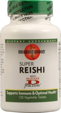 Thumbnail for Maitake Mushroom Mushroom Wisdom Super Reishi 120 Caplets