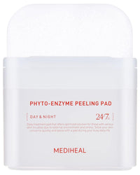 Thumbnail for MEDIHEAL Phyto Enzyme Peeling Gauze Pads - Vegan Face Resurfacing Pore Tightening with LHA & Papaya Enzymes - Exfoliating Pads, 90