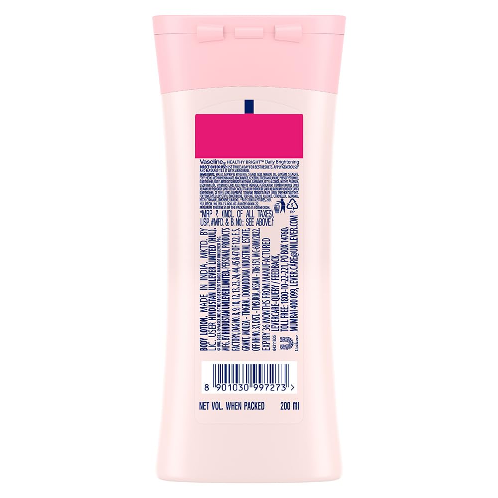 Vaseline Daily Brightening Body Lotion 200ml