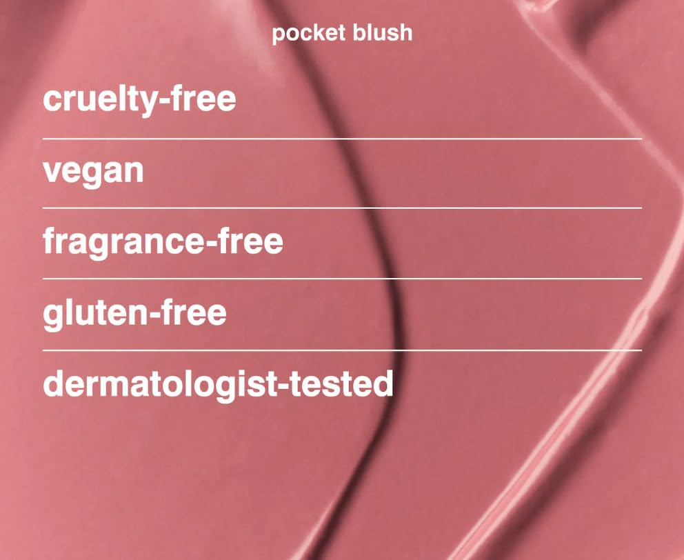 Rhode Pocket Blush, Piggy Baby Pink, Buildable Hydrating Cream Blush