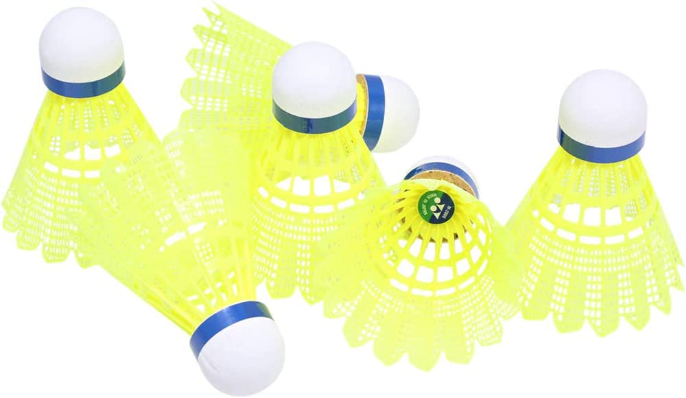 YONEX Mavis 2000 Nylon Tournament Shuttle-Yellow (1/2 Dozen)