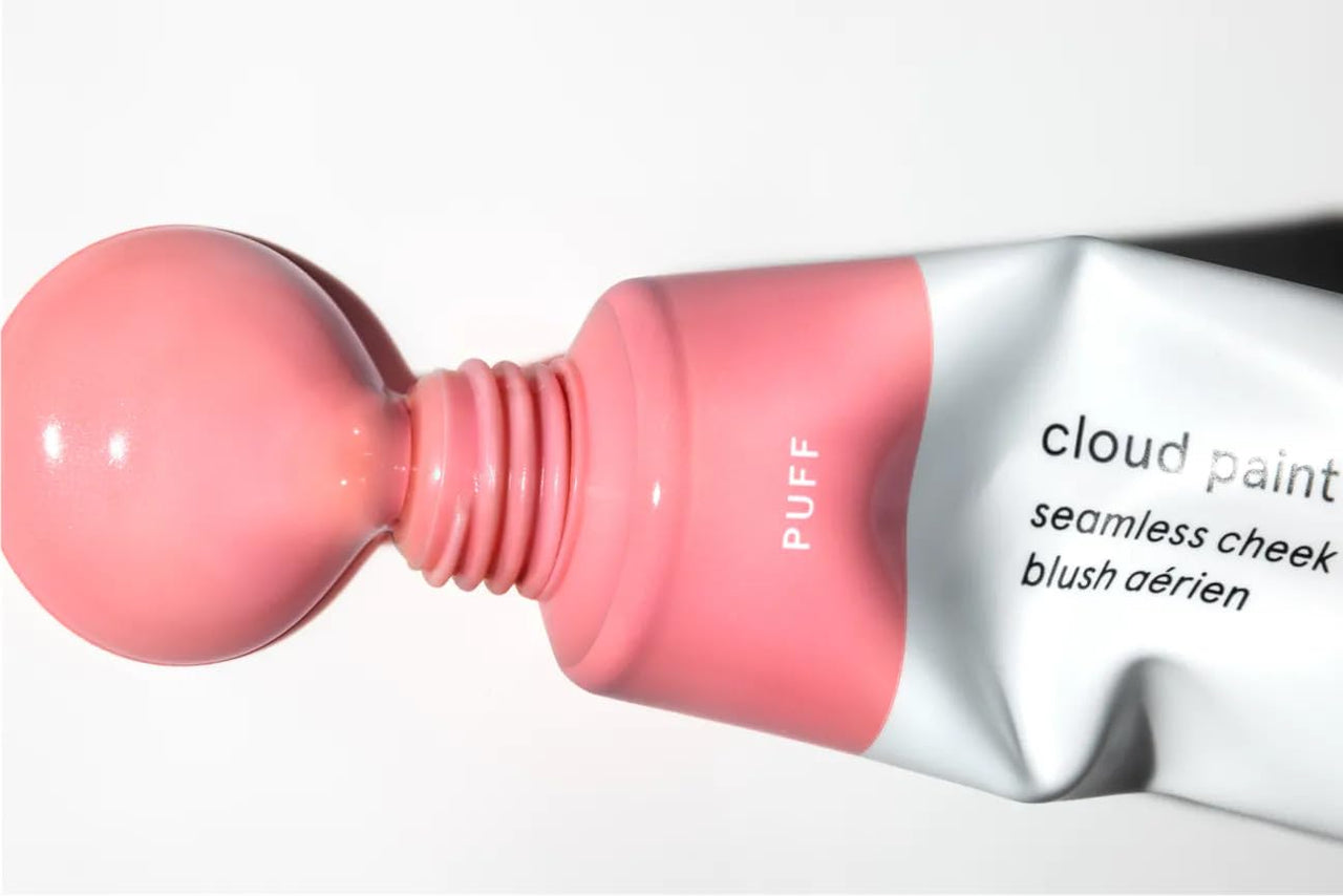 Glossier Cloud Paint Seamless Cheek Color (Haze is a deep berry)