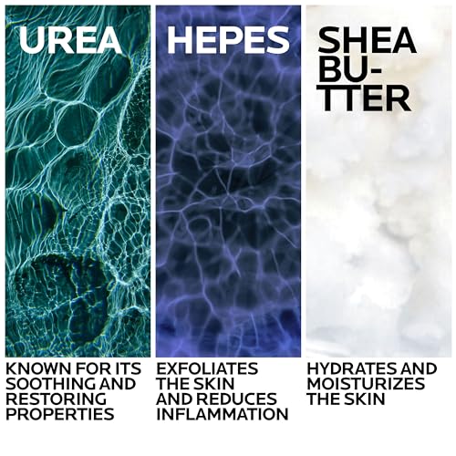 La Roche-Posay Lipikar Urea 10% Roughness Smoothing Lotion, Body Lotion For Dry Skin With 10% Urea + Shea Butter + Allantoin, Rough And Bumpy Skin Lotion, Softens & Smooths Skin With 1 Application