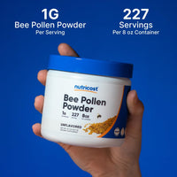 Thumbnail for Nutricost Bee Pollen Powder (8 oz) (Unflavored) - 227 Servings, Gluten Free, Non-GMO, Vegetarian Dietary Supplement