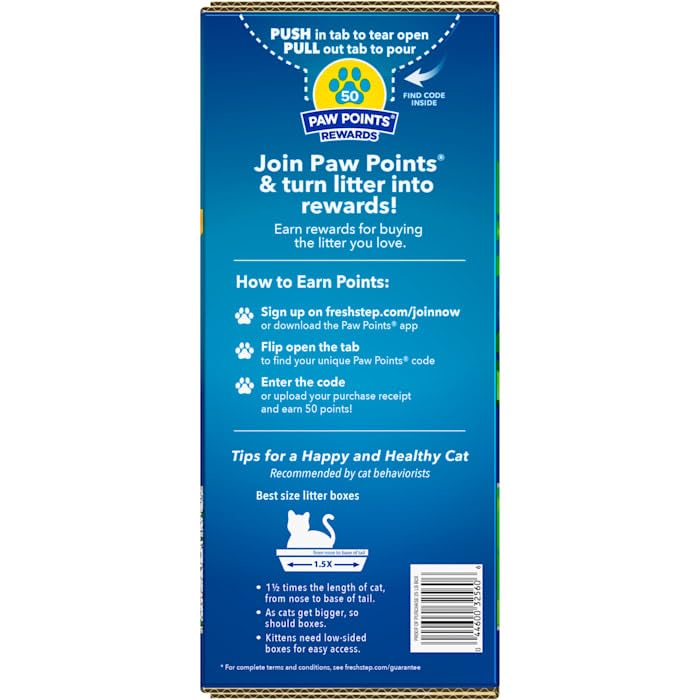 Fresh Step, Clumping Cat Litter with Gain Scent, 400 Ounce