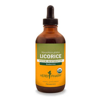 Thumbnail for Herb Pharm Certified Organic Licorice Liquid Extract for Endocrine System Support - 4 Ounce