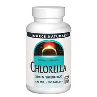 Thumbnail for Source Naturals Chlorella 500 MG 100 Tabs