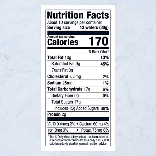 GHIRARDELLI White Vanilla Flavored Melting Wafers, 10 oz Bag (6 Pack)