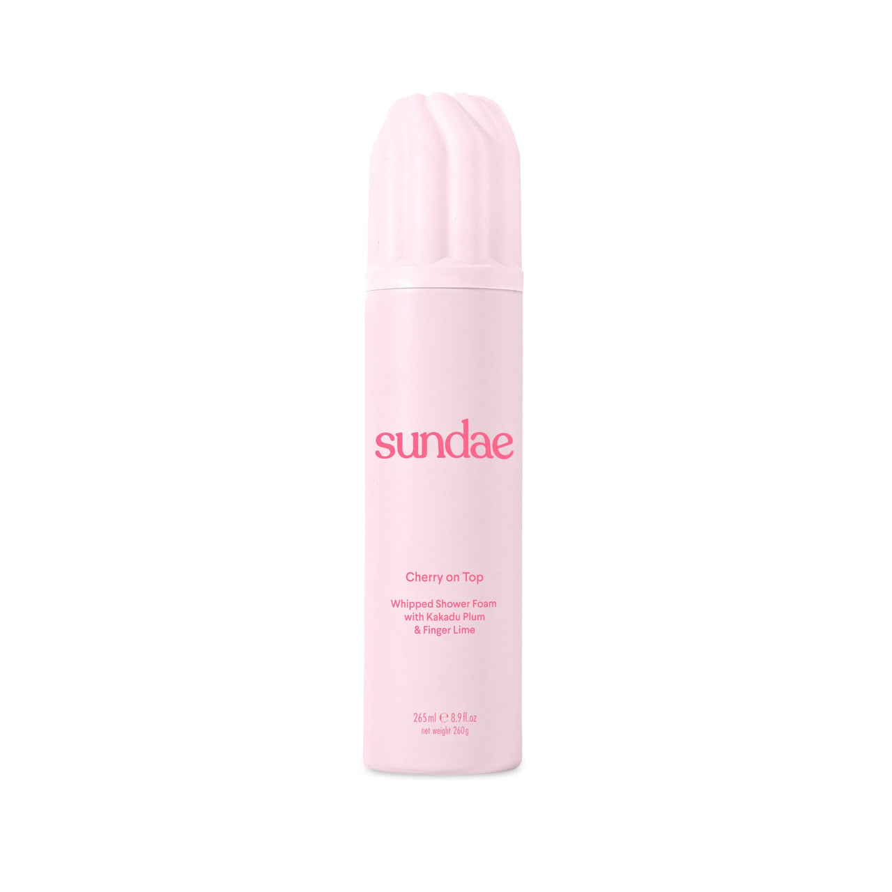 sundae Whipped Shower Foam Cherry On Top Foaming Body Wash 8.9 fl oz, 265ml