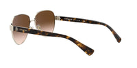 Thumbnail for Coach HC7111 Sunglasses, Light Gold/Brown Gradient, 57 mm