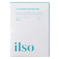 Thumbnail for ILSO 1/3 Saving Cotton Pad, Thin Layer Perfect for DIY Toner pad and mask, 40 Sheets, Korean Skincare (50 x 70mm)