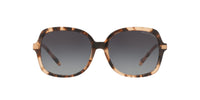 Thumbnail for Michael Kors MK2024 Adrianna II Sunglasses, Pink Tortoise/Light Grey Gradient, 57 mm
