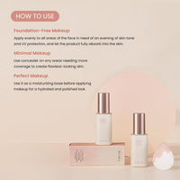 Thumbnail for TIRTIR Mask Fit Tone Up Essence | Tinted Moisturizer, All-in-one base, Glass skin look, Deep Hydration, Long-lasting, Natural Coverage, Lightweight, Make-up free look, 1.01 fl.oz. (Beige)