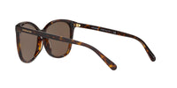 Thumbnail for Coach HC8271U Universal Fit Sunglasses, Dark Tortoise/Dark Brown, 57 mm