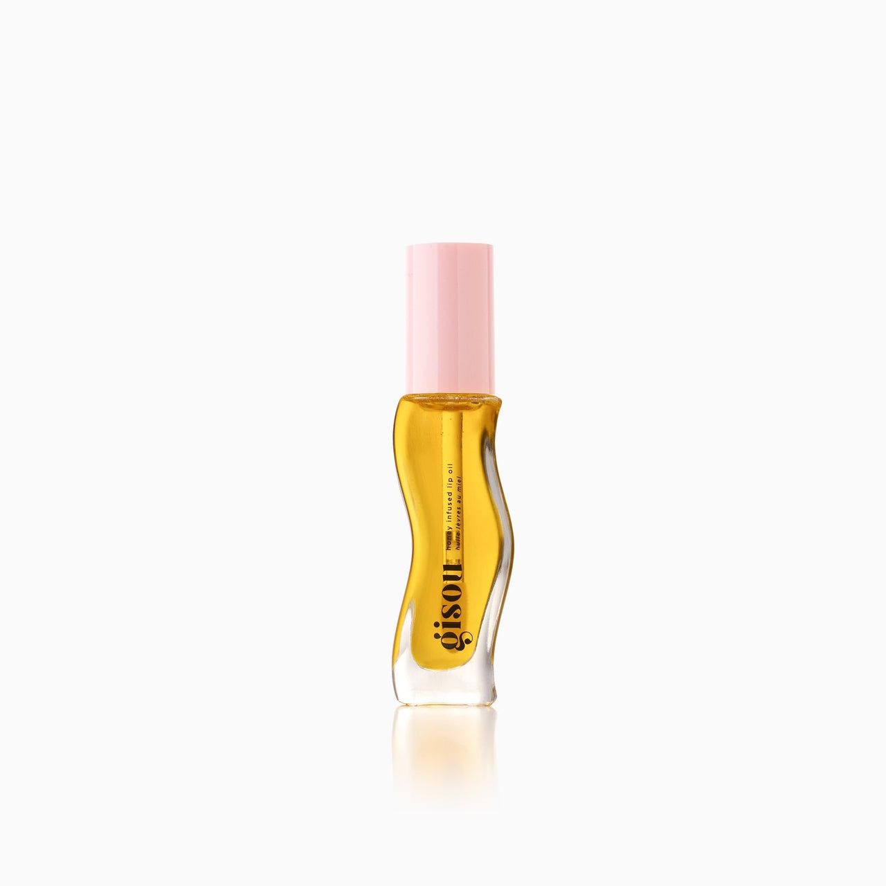 Gisou Honey Infused Hydrating Lip Oil, Nourishing Lip Moisturizer for Dry Lips (Fresh Honey)