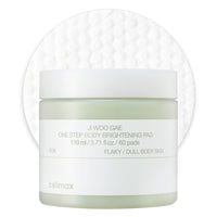 Thumbnail for celimax ONE STEP Body Brightening Pad | with Green Tea & White Truffle, for Underarm, Knee & Elbow, Gentle Exfoliating & Hydrating Body Scrub, 110ml (60 pads)