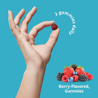 Thumbnail for Garden of Life Herbals Stress Relief Gummy with Rhodiola & Saffron for Positive Mood & Stress Response Plus Prebiotics & Probiotics for Digestive Support, Gluten-Free, Berry Flavor, 30 Servings