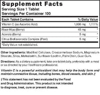 Thumbnail for Nature`s Blend Vitamin C 1000mg w/Rose Hips Tablets 100 ct
