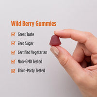 Thumbnail for Nordic Naturals Zero Sugar Vitamin D3 Gummies, Wild Berry - 60 Gummies - 1000 IU Vitamin D3 - Great Taste - Healthy Bones, Mood & Immune System Function - Non-GMO - 60 Servings