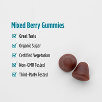 Thumbnail for Nordic Naturals Stress Relief Gummies, Mixed Berry, 40 Gummy Supplements, Supports Daily Mood and Immune System Health, Non-GMO, Vegetarian, 20 Servings