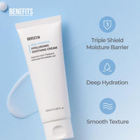Thumbnail for ROVECTIN Aqua Hyaluronic Soothing Cream - Skin Barrier Repair with Ceramide, Hyaluronic Acid, Niacinamide | Intense Hydrating Cream | Fragrance Free, Vegan, Korean Skincare (2.03 fl oz)
