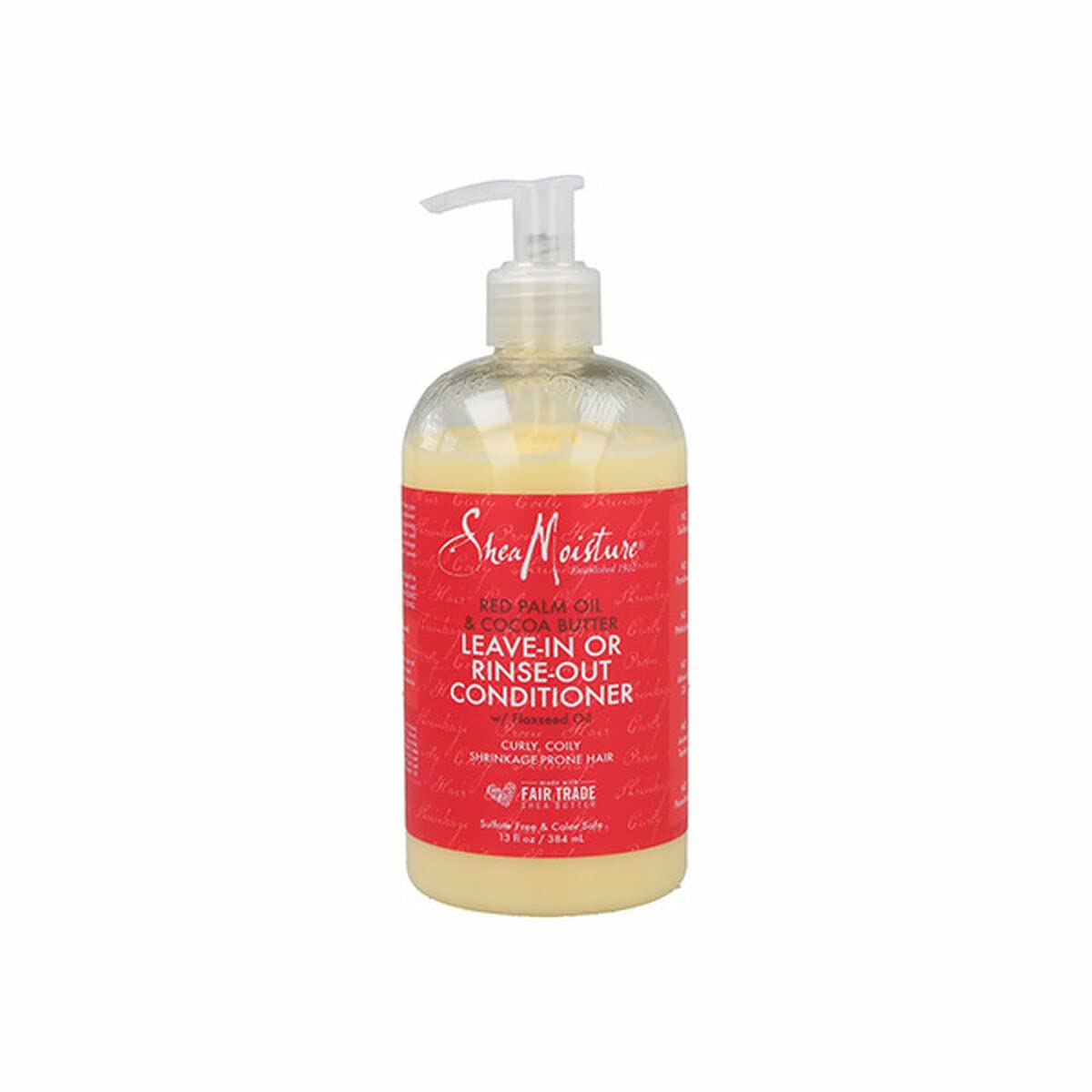 Sheamoisture Conditioner for Curly Hair Red Palm Oil and Cocoa Butter with Flaxseed Oil 13 oz