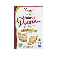 Thumbnail for NOW Foods, Organic Quinoa Penne, Gluten-Free, Corn-Free, Non-GMO, Quinoa and Rice Pasta, 8-Ounce