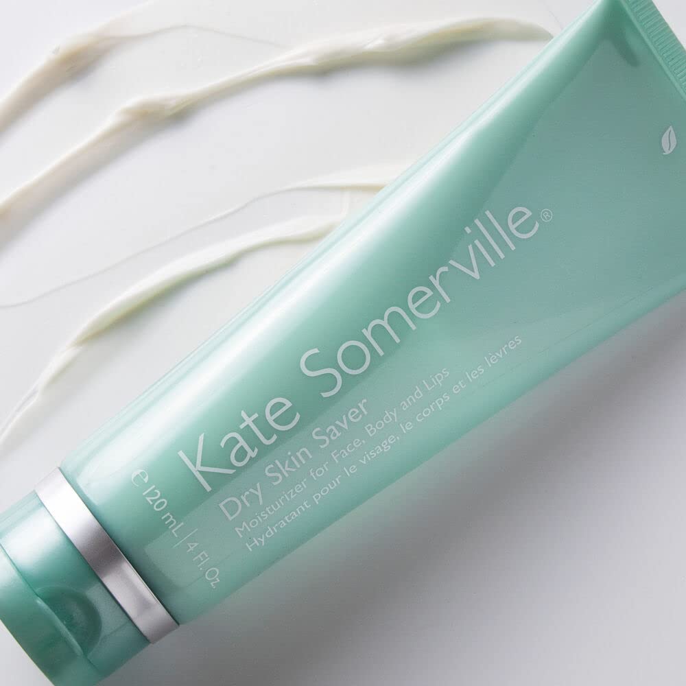 Kate Somerville Dry Skin Saver – Eczema Therapy Cream – Soothing, Hydrating Face and Body Lotion Suitable for Sensitive Skin, 4 Fl Oz