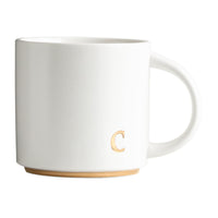 Thumbnail for COLLECTIVE HOME - Monogram Ceramic Mugs, 15 oz Golden Initial Coffee Cups, Elegant Alphabet Tea Mugs, Elegant Personalized Mug with Gift Box, Luxurious Cups for Office and Home (c)