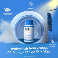 Thumbnail for K18 Damage Shield Shampoo & Conditioner, Smoothing & Protective from Environmental Stressors, Maintains Hair Health, 8.5 Fl Oz x2