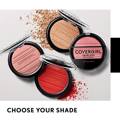COVERGIRL Trueblend so Flushed High Pigment Blush & Bronzer, 345 - Hot & Frenzy, 0.33 Oz