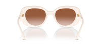 Thumbnail for COACH Sunglasses HC 8391 U 580513 Cr609 Milky Cloud Brown Gradie