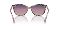 Thumbnail for Coach HC8378U Universal Fit Sunglasses, Iris Tortoise/Purple Gradient, 57 mm
