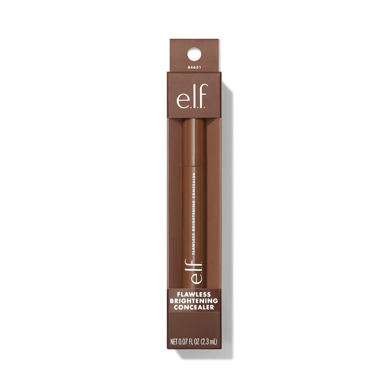 e.l.f. Flawless Brightening Concealer, Illuminating & Highlighting Face Makeup, Conceals Dark Under Eye Circles, Rich 60 W, 0.07 Fl Oz