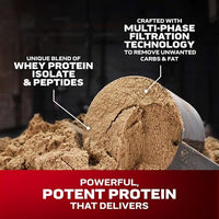 Thumbnail for Muscletech Whey Protein Powder (Cookies & Cream, 4 Pound) - Nitro-Tech Muscle Building Formula with Whey Protein Isolate & Peptides - 30g of Protein, 3g of Creatine & 6.8g of BCAA
