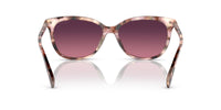 Thumbnail for COACH Sunglasses HC 8378 U 5528F4 Cl926 Rose Pearl Tortoise Burg