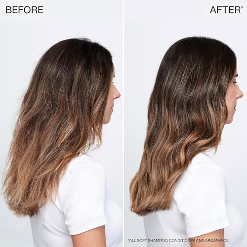 Redken All Soft Argan Oil Conditioner | For Dry / Brittle Hair | Moisturizes & Provides Intense Softness | With Argan Oil | Travel Size | 1 Fl Oz