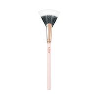 Thumbnail for Glint Makeup Fan Brush - Professional Brush for Blush & Highlighter Makeup. Premium Soft Vegan Synthetic Makeup Brush for Precise Application and Blending.
