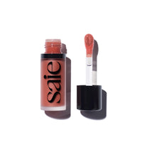 Thumbnail for Saie Dew Liquid Blush for Cheeks - Hydrating Cream Blush Stick with a Blendable + Buildable Formula - Skincare Infused Dewy Cheek Tint for a Natural Flush - Glowy Makeup Essential - Cutie (.40 oz)