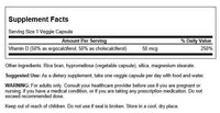 Thumbnail for Swanson D2 & D3-2,000 IU - Dental & Bone Health Supplement - Offers Immune Support - Aids Calcium Absorption - Non-GMO - 60 Veggie Capsules (2 Pack)
