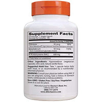 Thumbnail for Doctor's Best Nac Detox Regulators with seleno excell, Non-GMO, Vegetarian, Gluten&Soy Free, 180 Veggie Caps, 180Count