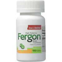 Thumbnail for Fergon High Potency Iron Supplement, 100 Count